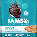 IAMS Proactive Health Dry Cat Food, Indoor Weight and Hairball Care Cat Food Dry Recipe, with Real Chicken in Every Bite, 16 lb. Bag (EXP 07/28/27)