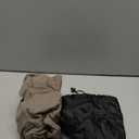 Sunany Travel Pillow, Inflatable Neck Pillow Used for Airplanes/Cars/Buses/Trains/Office Napping with Eye Mask/Earplugs (Gray) (Medium, Grey)