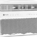 GE Profile Inverter Window Air Conditioner Unit 10,000 BTU with Energy Efficient AC Cooling up to 450 sq ft., Ultra Quiet, SMART Home Capable, Includes Remote and Install Kit, White