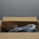 BestOffice | Ergonomic Office Chair | Mid-Back Swivel Desk Chair | Breathable Backrest & Lumbar Support | Adjustable Height | Sponge Seat | Rolling Wheels | Grey | for Adults & Women