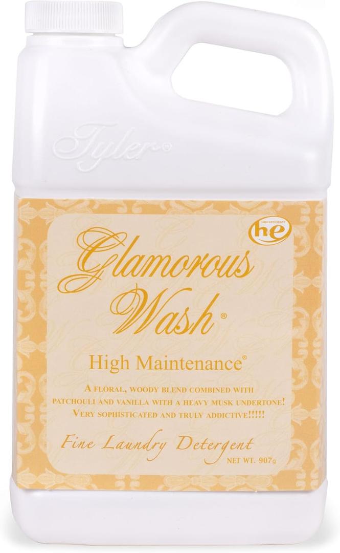 Tyler Glamour Wash Laundry Detergent High Maintenance, 32 Fluid Ounce