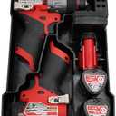 M12 Fuel Drill Driver and Impact (Gen 3) Packout Organizer for Milwaukee Compact Packout Tool Box
