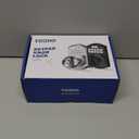 TEEHO TE003 Keyless Entry Keypad Door Lock with Handle, Electronic Digital Smart Locks for Front Door, Smart Door Knob with Code for Bedroom, Auto Lock, Passage Mode, Easy to Install, Matte Black