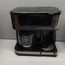 AIRMSEN 12-Cup Programmable Dual Coffee Maker Single Serve Machine for K-Cup Pods & Ground, 1000W Fast Brew, Delay Start, 2H Keep Warm, Touchscreen, 60oz Tank, Glass Carafe Home & Office