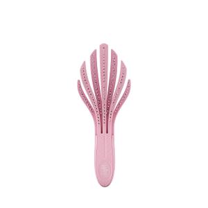 Wet Brush Go Green Curl Detangler Hair Brush, Pale Pink, Ultra-Soft IntelliFlex Detangling Bristles Glide Through Tangles with Ease, Great For Curls, No Split Ends & Pain-Free for Wet or Dry Hair (1 Count (Pack of 1))