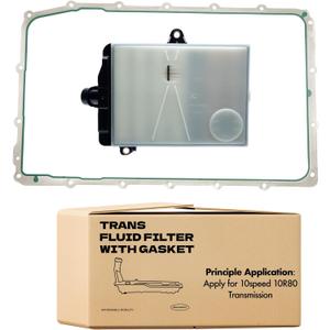 Automatic 10R80 Transmission Filter with gasket kit - For Ford F150 F250 F350 2023-25, Explorer 2021-25, MUSTANG 2018-25, RANGER 2019-2024, BRONCO 2021-24| For Lincoln Navigator, 10 Speed
