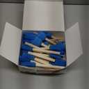 Foam Paint Brushes (48 Pack) 10 Sizes - Paint Sponge - Premium Foam Brushes - Lightweight & Durable - Sponge Paint Brush Assortment Ideal for Painting, Crafting, Acrylics, Stains, Varnishes (Blue)