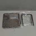 Mkono Napkin Holder for Table Farmhouse Wooden Napkin Dispenser Rustic Paper Napkin Storage for Kitchen Dining Room Coffee Bar, Brown (Salt and Pepper Shakers not Included)