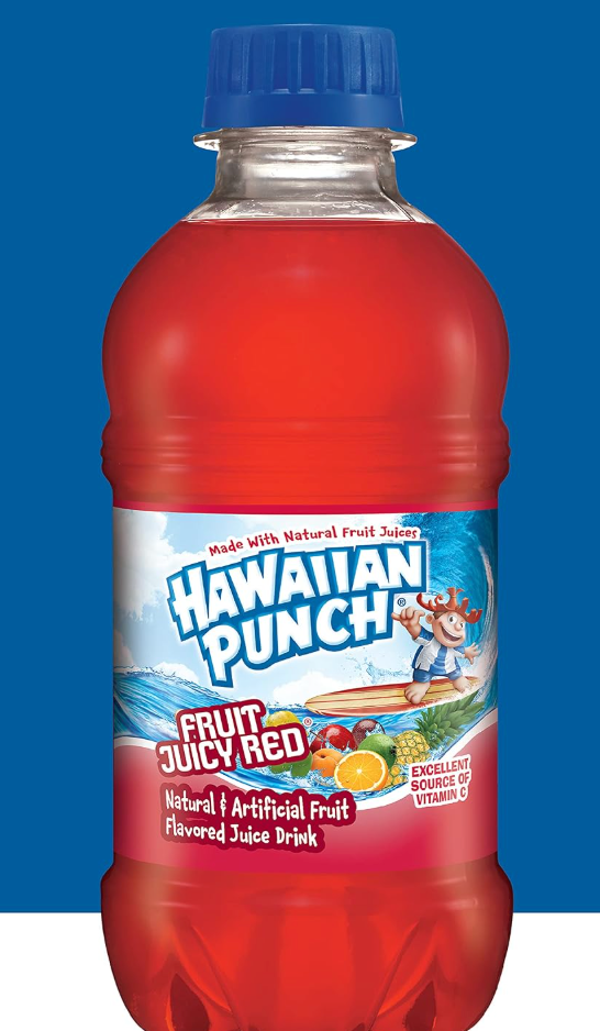 Hawaiian Punch Fruit Juicy Red Juice Drink, 10 Oz Bottles
