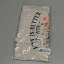 Cat Bookish Gifts Tote Bag for Book Cat Lover, Life is Better with Cats and Books Tote Bag