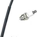 GardenPal 4140 400 1308 Ignition Coil With Spark Plug For Stihl FS55 FS55R FS55RC KM55 HL45 FS45C FS55C FC55 Trimmer, Brush Cutter Parts