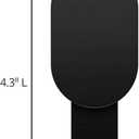 3M CLAW 25 lb. 2 Drywall Black Hooks & 2 Extra Picture Hangers, Heavyweight Hanging Solution for Backpacks, Jackets, Pictures and Room Decor, Cute Wall Hooks - 4 Pack