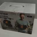 Neck Massager Pillow, Neck and Shoulder Relaxer with Heat, 3 Modes and Strengths, Neck Massager for Pain Relief Deep Tissue, Remote Control, Gift for Women Men Parents Christmas,Black