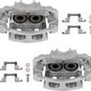 Autoround Rear Brake Calipers With Bracket 18B4752 18B4753 Compatible for Ford Excursion F-250/ F-350 Super Duty 2000 2001 2002 2003 2004 2005, Left+Right 2pcs