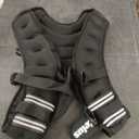 ZELUS Weighted Vest, 6lb/ 8lb/12lb/16lb/20lb/25lb/30lb Weight Vest with Reflective Stripe for Workout, Strength Training, Running, Fitness, Muscle Building, Weight Loss, Weightlifting