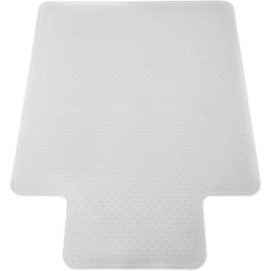 Amazon Basics Office Chair Mat for Low Pile Carpeted Floors with Lip, Protects Carpets, Studded Backing, 36" x 48", Clear