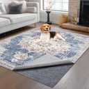 Non-Slip Rug Pads 8 x 10 ft, 100% Waterproof Extra Large Area Rugs Non Skid Rug Pad for All Floors and Finishes Durable Hardwood Floor Protective Felt Keeps Rugs in Place, Safe and Secure : Home & Kitchen