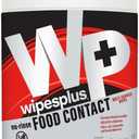 No-Rinse Food Contact Wipes Canister Multi-Surface Wipes, Unscented for Home and Business, 1200 Count, (12 Packs of 100)