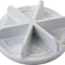 Oatey 38562 Quadtro Contractor Washing Machine Outlet Box F1807 PEX Tail Piece, 1/4" Turn, 2" Hub