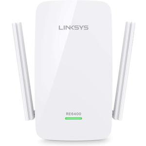 Linksys AC1200 Boost EX Dual-Band Wi-Fi Range Extender (RE6400)