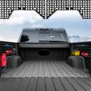 Side Truck Bed Molle Panel Rack System Compatible with 2019-2025 Chevy Silverado/GMC Sierra 1500 5.8FT Accessories Cargo Storage Organizer Tools Rack for 19-25 Chevrolet Silverado Accessories