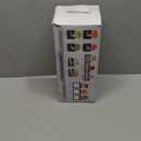 12 Blade All-in-1 Vegetable Chopper Mandoline Slicer with Container, Spiralizer with Containers, Food Chopper, Onion Chopper, Veggie Cutter for Salad, Kitchen Gadgets Accessories Essentials, White