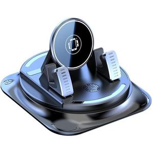 New 360Dashboard Car Phone Holder,Dashboard Phone Holder with Vacuum Suction Technology Essential Phone Holders with Strong Suction Cup for All Smartphones,Universal Windshield Adhesive Mount(1 PCS)