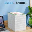 CEEBOO 522 Refill Ink Replacement for Epson 522 (Not Sublimation) - 2 Black 140 mL, 1 Cyan, 1 Magenta, 1 Yellow 80 mL, 5 Bottles