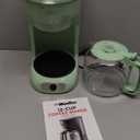 MELLERHOME 12-Cup Drip Green Coffee Maker, Borosilicate Carafe, Auto-Off, Reusable Filter, Anti-Drip, Keep-Warm Function, Clear Water Level Window, Green Kitchen Accessories & Dcor