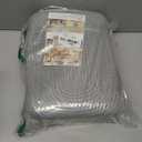 OIAHOMY 4 Pack Storage Baskets for Organizing, Small Bins for Shelves, Cute Decorative Storage Bins, Organizer Baskets for Gifts Empty, 13.8''Lx9.8''Wx5.5''H, Grey/White