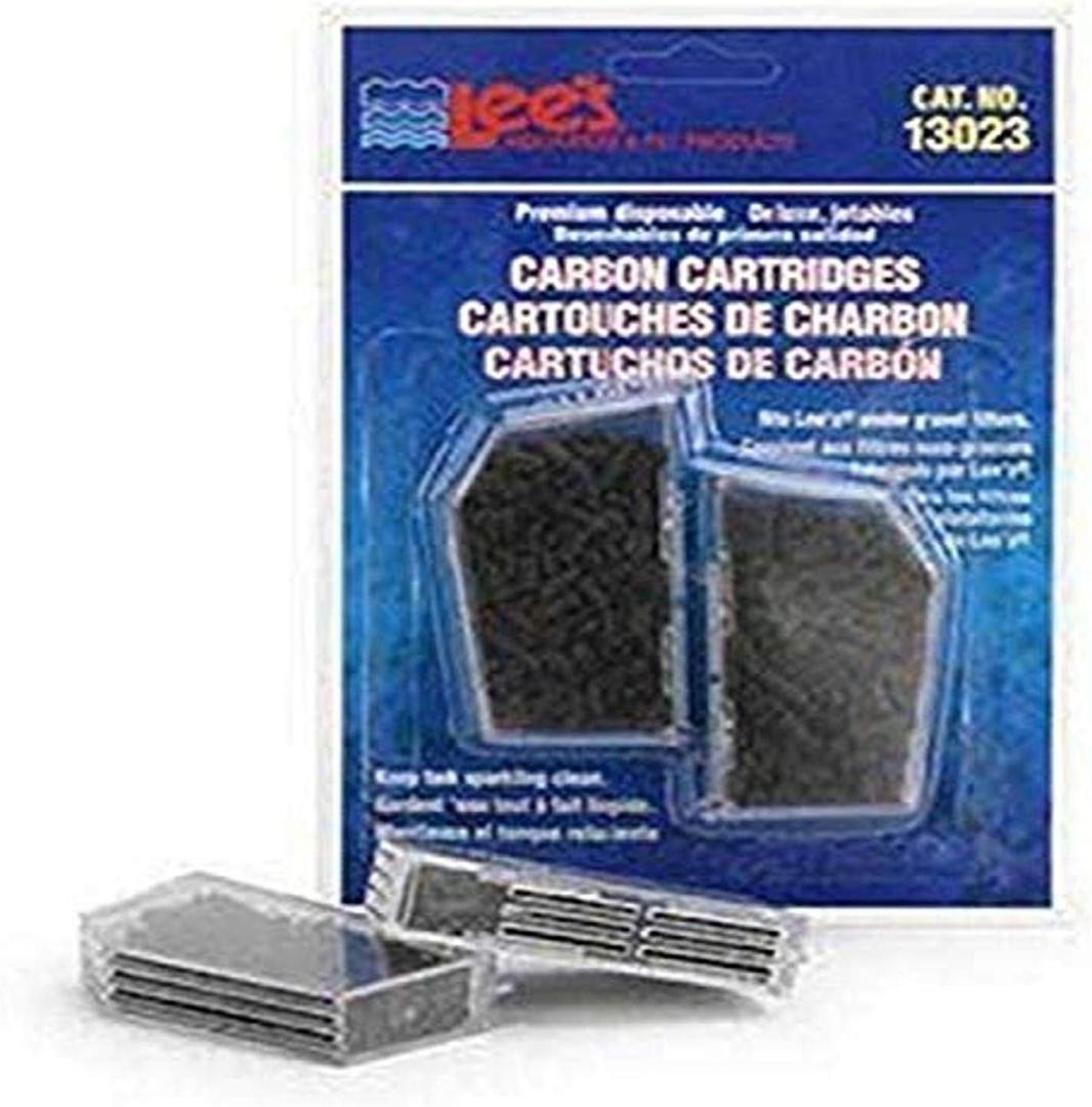 Lee's Premium Carbon Cartridge, Disposable, 2-Pack,White