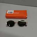 livho 2025 Trendy Oval Sunglasses - Stylish Polarized Shades for Everyday - Retro Metal Frames Green