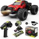 1/14 Brushless RC Cars, Monster Truck, RC Truck, 50+ MPH, 4WD, Waterproof, Red, Ages 8+