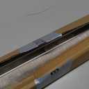 No Tools No Drill Cordless Roman Shades for Indoor Windows 100% Blackout, for Window Size 32" W  48" H Beige