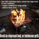 NANGOGEAR 304 Stainless Steel 13 Inches Cooking Grate Grill Grate W12