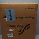 Sportneer Bike Trainer - Magnetic Stationary Bike Stand for 26-28" & 700C Wheels - Adjustable 6 Level Resistance Bike Trainer Stand for Indoor Riding with Quick Release Lever & Front Wheel Riser Block (Black)