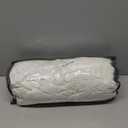 Pinch Pleat Linen Sheer Curtains 96 Inches Long 100 Inch Wide for Patio Sliding Door Light Filtering Semi Sheer Pleated Drapes Back Tab Cream Ivory Extra Wide 100 x 96 Curtain for Living Dining Room (Natural)