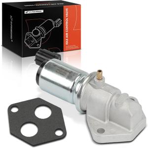 A-Premium Fuel Injection Idle Air Control Valve Compatible with Ford Explorer, Ranger 1998-2000 & Mazda B4000 1997-2000, 4.0L, Auxiliary Air Valve, Replace# ZZR520660, ZZR520660A