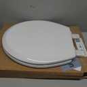 Mayfair NextStep2 Toilet Seat with Built-In Potty Training Seat, Slow-Close, Removable that will Never Loosen, Round, White