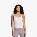 Under Armour Women's Motion Strappy Tank Top ,Small, White