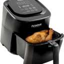 NUWAVE Brio 7-in-1 Air Fryer Oven, 7.25-Quart with One-Touch Digital Controls, Non-Stick Air Circulation Riser & Reversible Rack Included