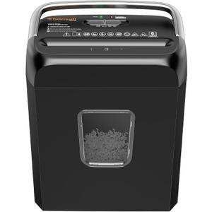 Bonsaii 5-6 Sheet Cross Cut Paper Shredder for Home use, 3.4 Gal Bin