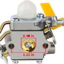 CS26 Carburetor for Ryobi CS26 CS30 SS26 SS30 26cc 30cc Engine RY30220 RY30160 RY30522 Weed Eater 308054043 308054077 308054013 Carburetor for Homelite Trimmer Blower Parts