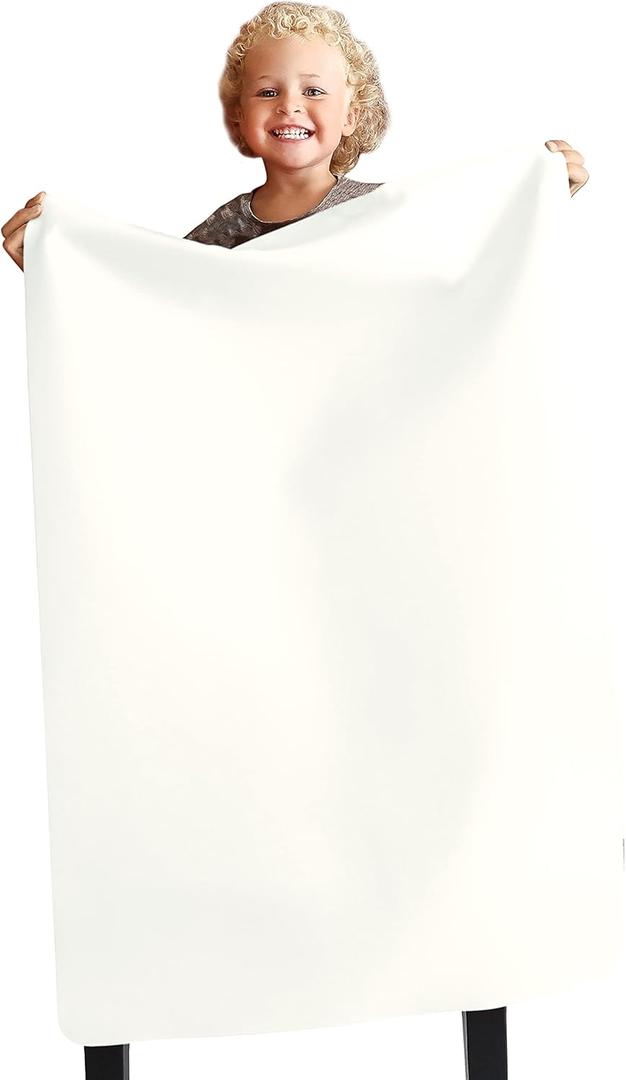 MonsterMat 36x24 Inch Extra Large Silicone Table Protector Craft Mat for Painting, Clay, Projects, Arts and Crafts, Soldering and Resin. Easy Clean Up and Storage. Largest Mat Available. (White)