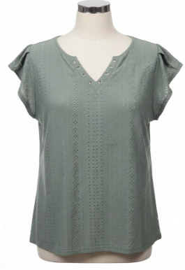 Womens T Shirts Plain Summer Tees Short Sleeve Casual Tops with Fretwork
xxl