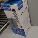 UV Light Sanitizer, 100W Ultraviolet Lamp with Remote Control for Bed Bugs and Dust Mites, Home Disinfection Device UV Lamp with Motion Sensor,3 Speed Timings for Home, Room & Kitchen