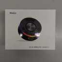 MuGo Shower Bluetooth Speaker Waterproof IPX7, 360 HD Stereo Sound Bathroom Speaker Bluetooth 5.3 with RGB Lights, Suction Cup and Microphone, Mini Shower Radio for Home/Party/Outdoor (Orange)