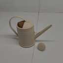 Plastic Indoor Watering Can with Sprinkler Head - 68 oz, 1/2 Gallons (Ivory)