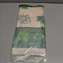 Tbsone St Patricks Day Disposable Rectangle Plastic Tablecloth - 3 Pack, Green Shamrock Theme Table Cloth, Irish Festival St. Patrick's Day Party Decorations Supplies (54 x 108 Inches)