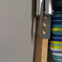 Caribbean Joe Folding Beach Chair, 4 Position Portable Backpack Foldable Camping Chair with Headrest, Cup Holder, and Wooden Armrests, 300 lb Capacity (Blue, Lime Stripe)